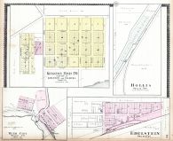 Kingston Mines, Hollis, Reed City, Edelstein, Peoria City and County 1896